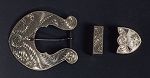 3 piece beltbuckle set