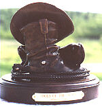Tools of the Trade - bronze by sculptor Susan Lynes