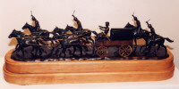 Plains Rider - bronze by sculptor Susan Lynes