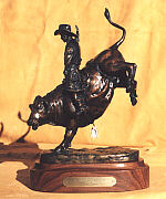 Young 'n' Proud - bronze by sculptor Susan Lynes
